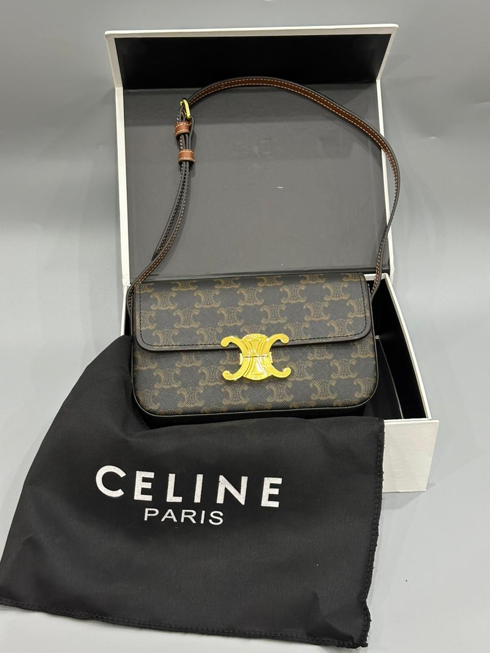 Celine Triomphe Shoulder Bag