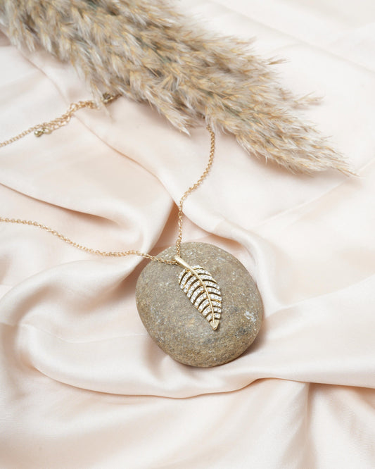 GOLDEN LEAVES PENDANT