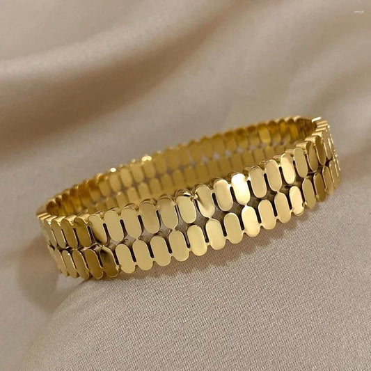 Twilight Bands Bracelet   Gold-Plated stainless steel