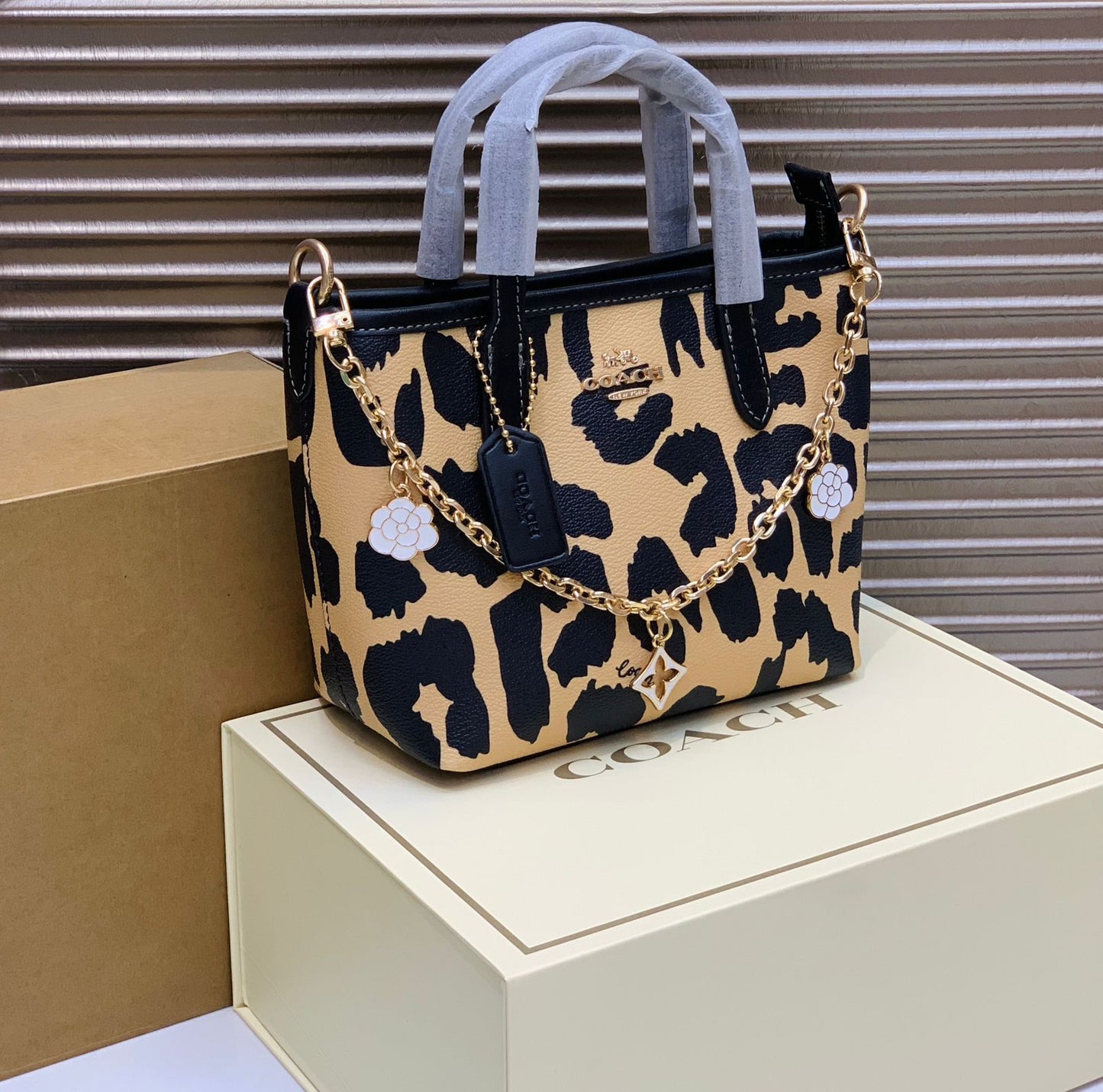 Coach City Tote Bag in the signature canvas